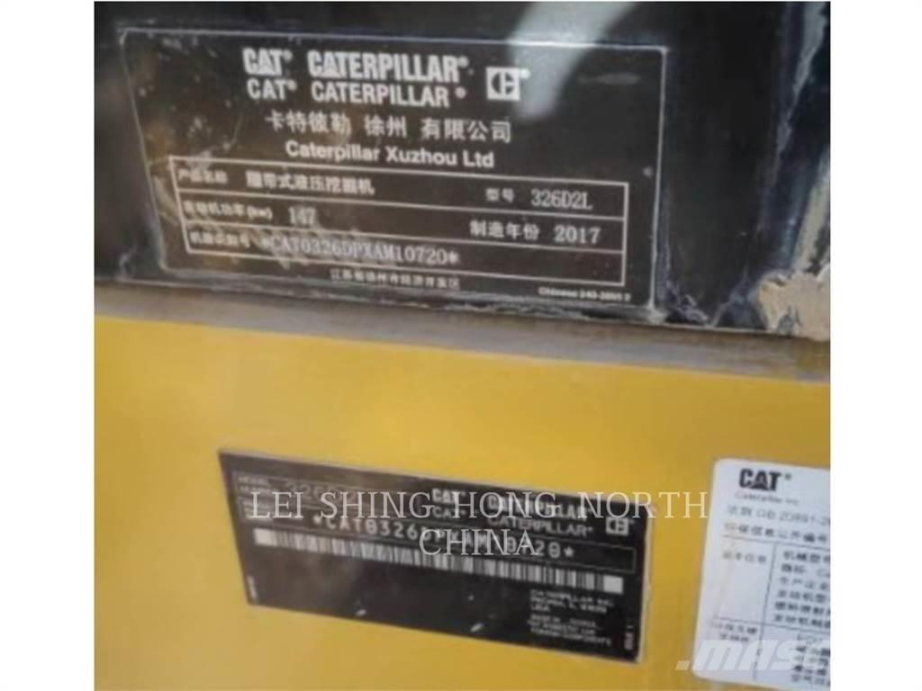 CAT 326D2L Bandgrävare