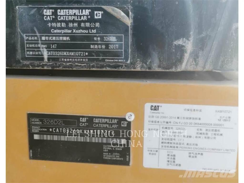 CAT 326D2L Bandgrävare