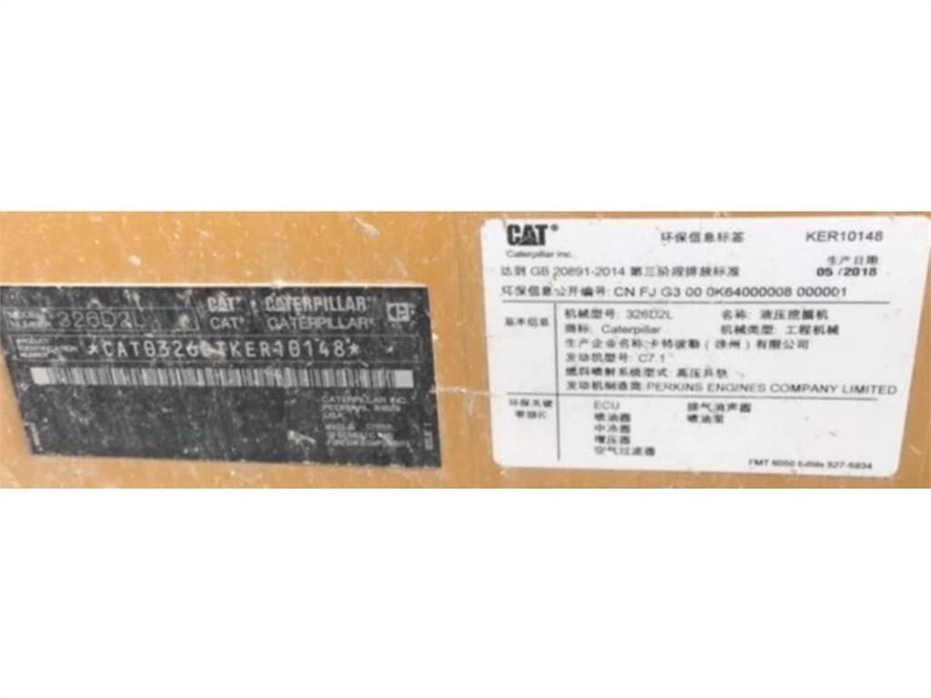 CAT 326D2L Bandgrävare