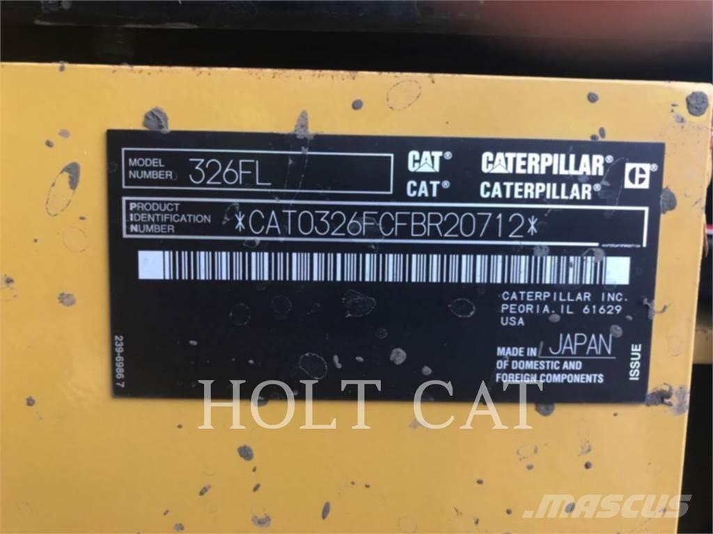 CAT 326FL Bandgrävare