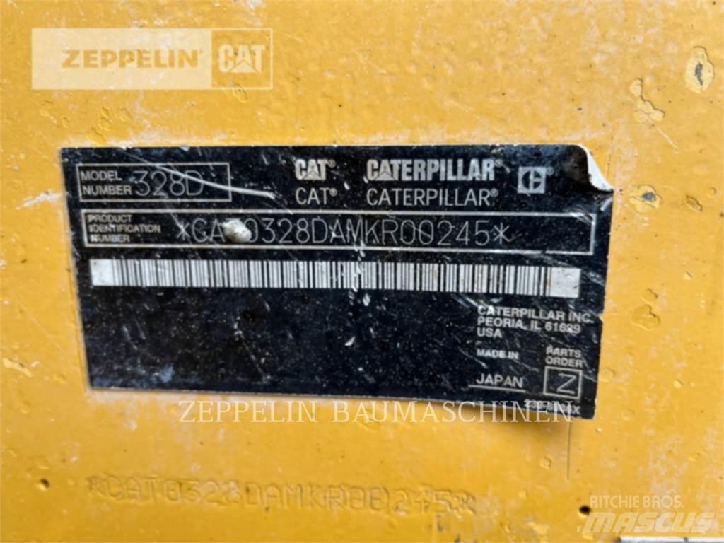 CAT 328DTUNNEL Bandgrävare
