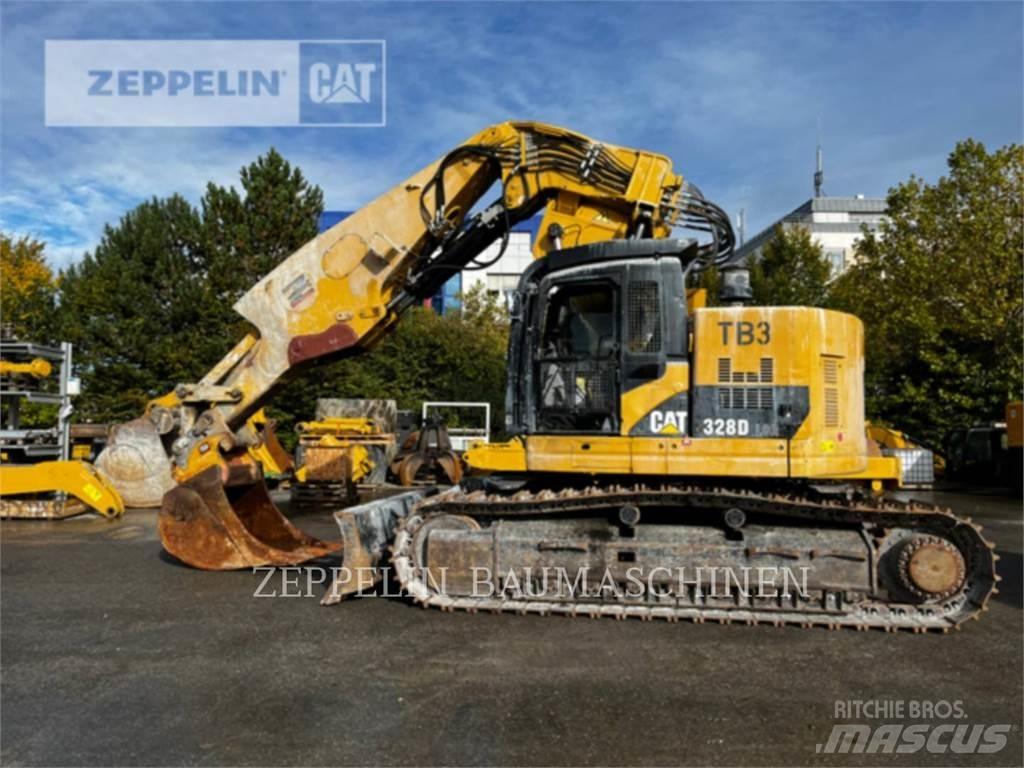 CAT 328DTUNNEL Bandgrävare