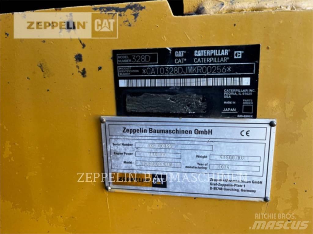 CAT 328DTUNNEL Bandgrävare