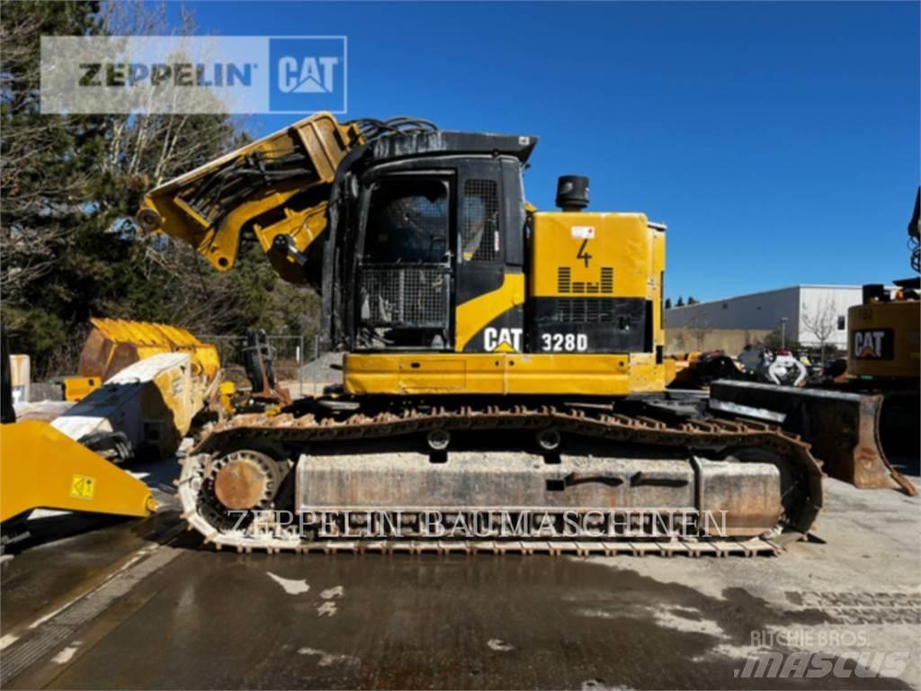 CAT 328DTUNNEL Bandgrävare