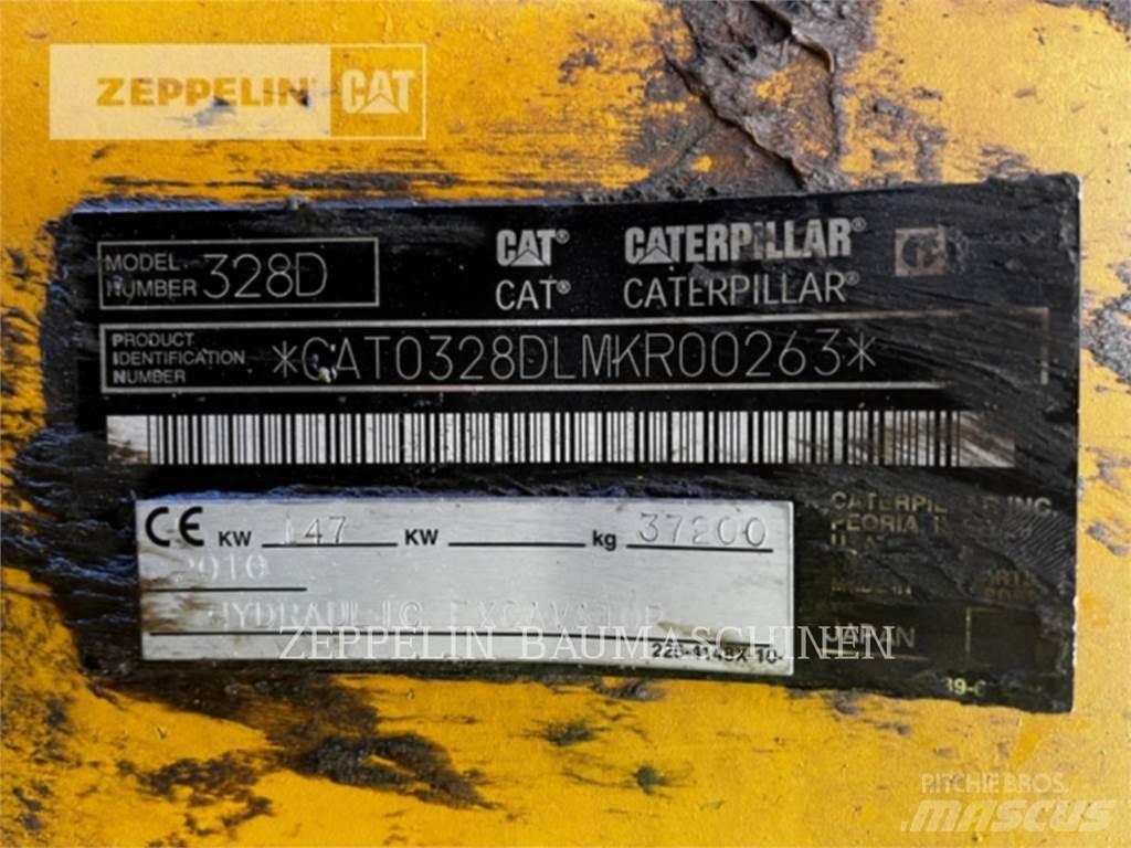 CAT 328DTUNNEL Bandgrävare