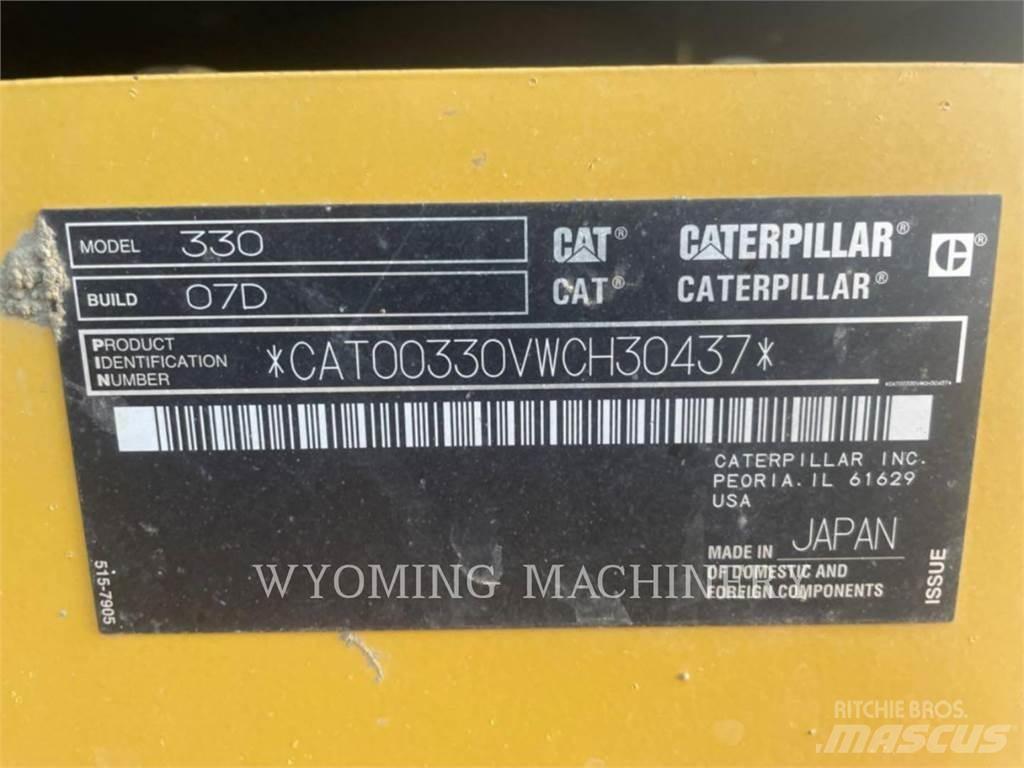 CAT 330 Bandgrävare