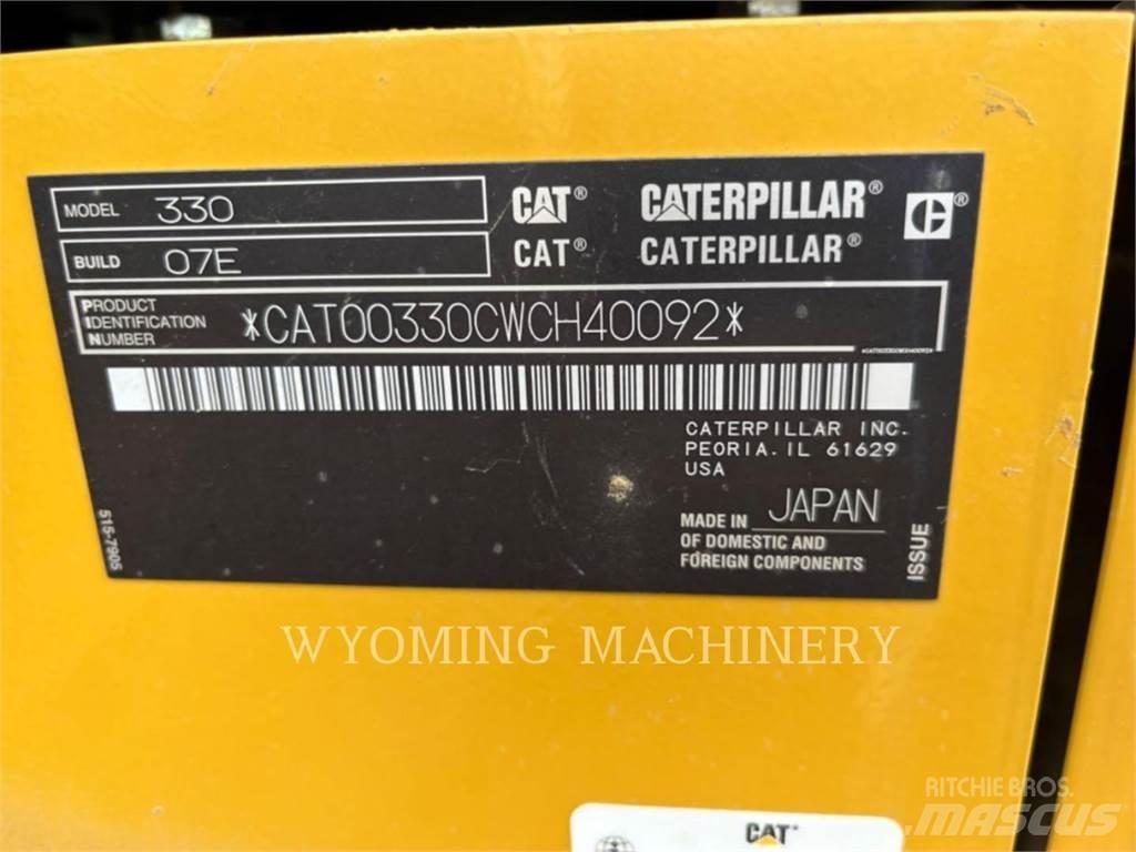 CAT 330 Bandgrävare