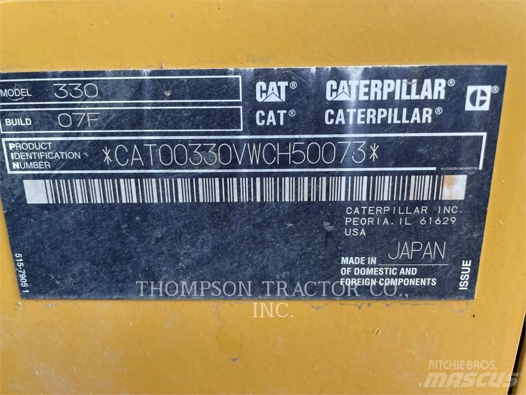 CAT 330 Bandgrävare