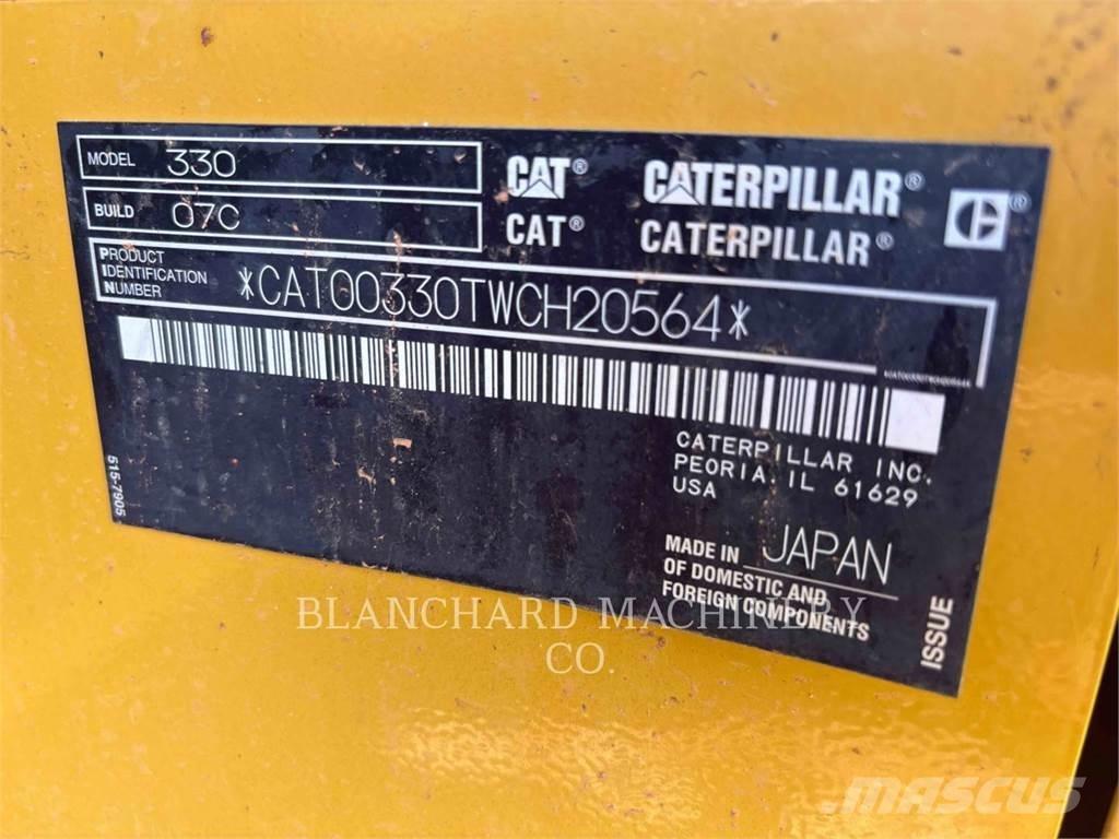 CAT 330 Bandgrävare