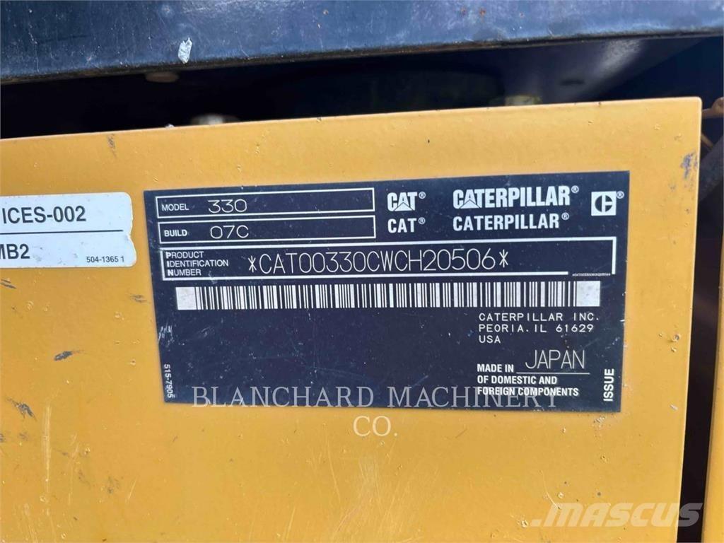 CAT 330 Bandgrävare
