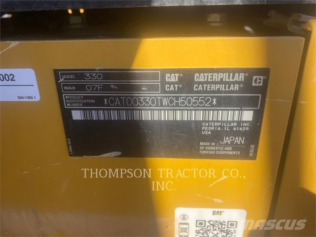 CAT 330 Bandgrävare