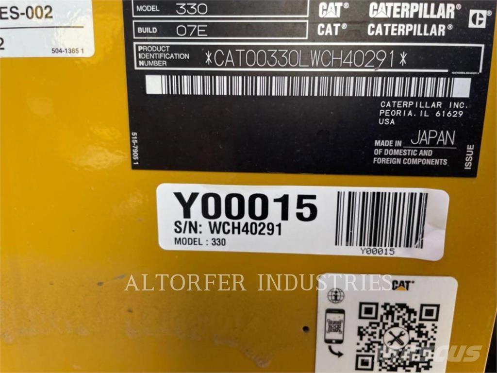 CAT 330-07 Bandgrävare