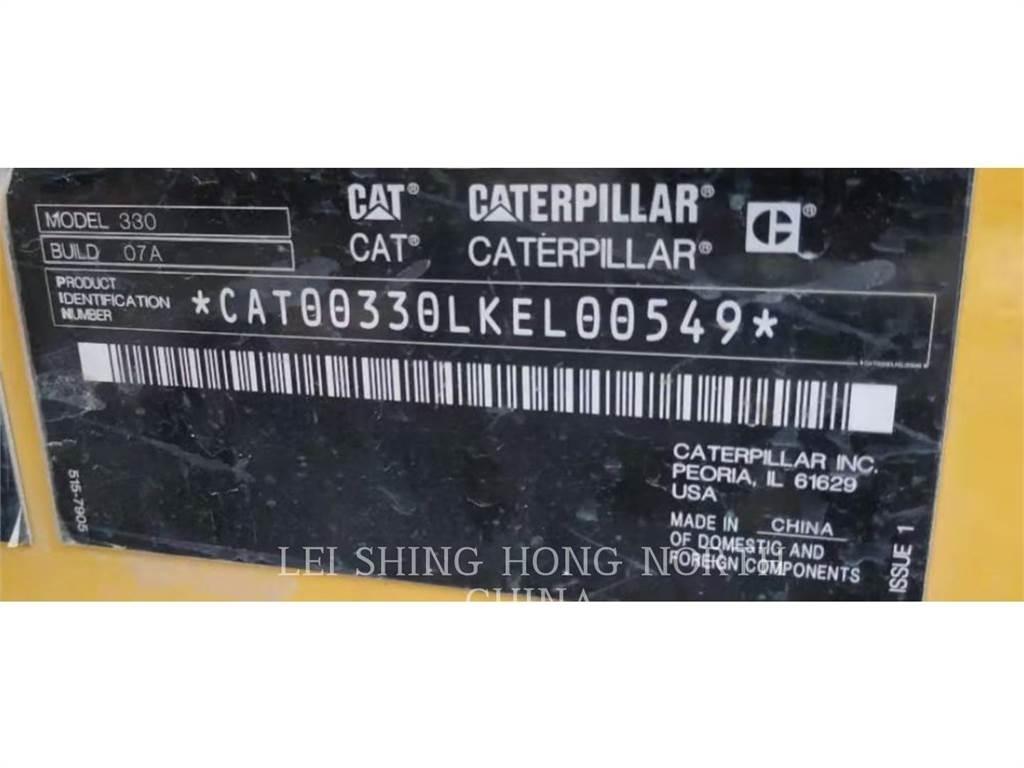 CAT 330-07 Bandgrävare