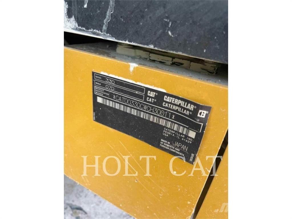 CAT 330 TC Bandgrävare