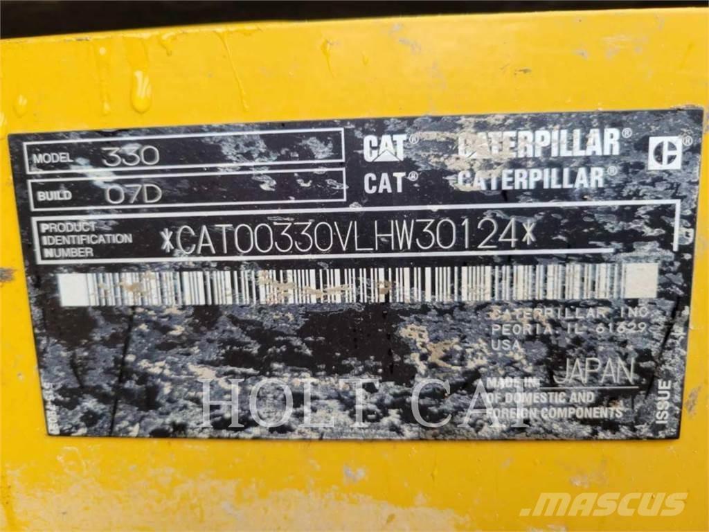 CAT 330 TC Bandgrävare