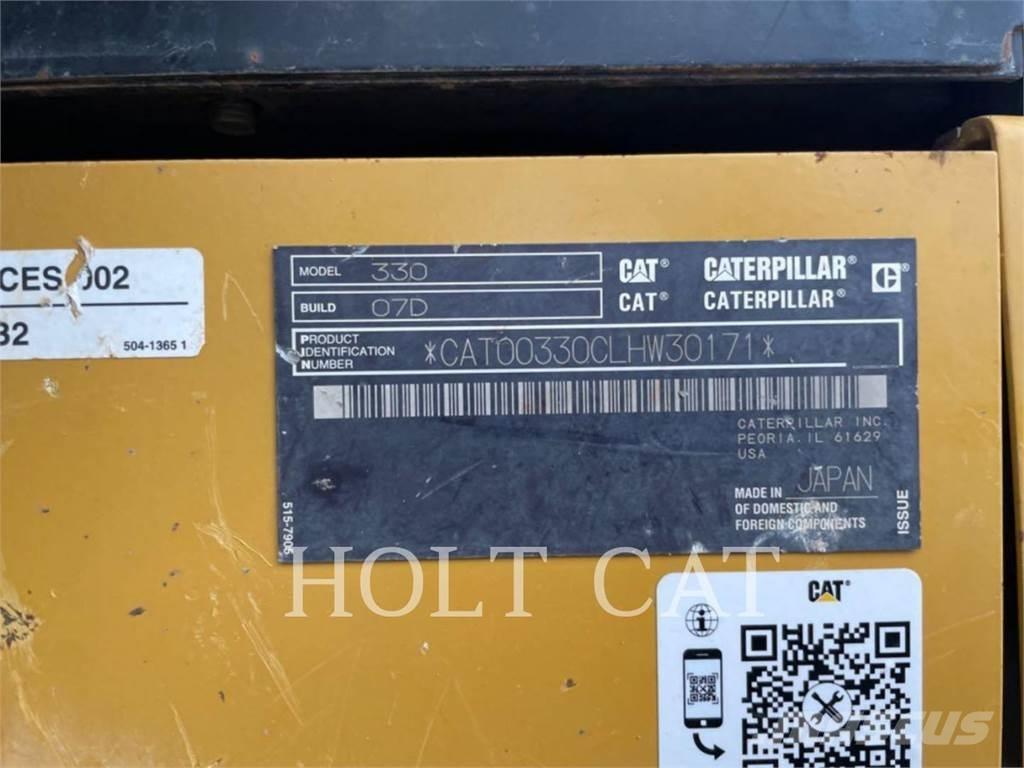 CAT 330 TC Bandgrävare