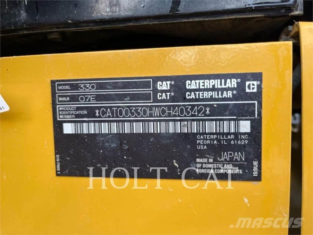 CAT 330 TC Bandgrävare