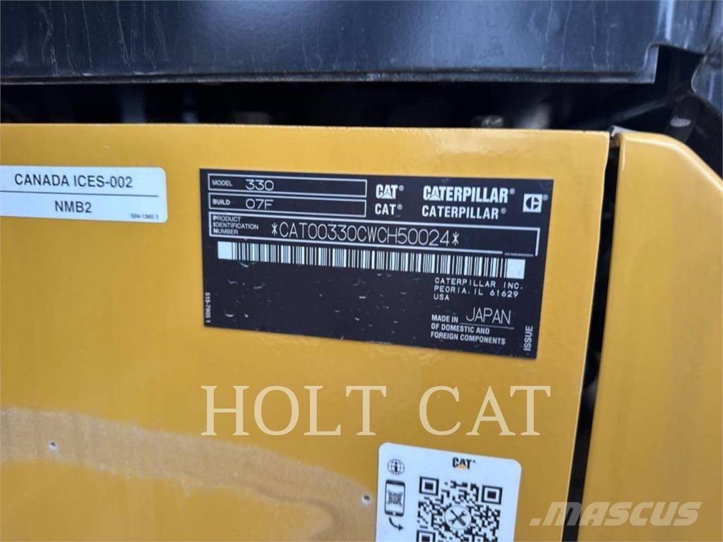 CAT 330 TC Bandgrävare