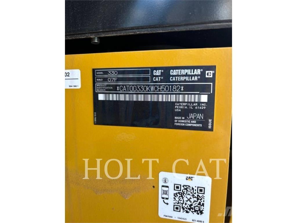 CAT 330 TC Bandgrävare