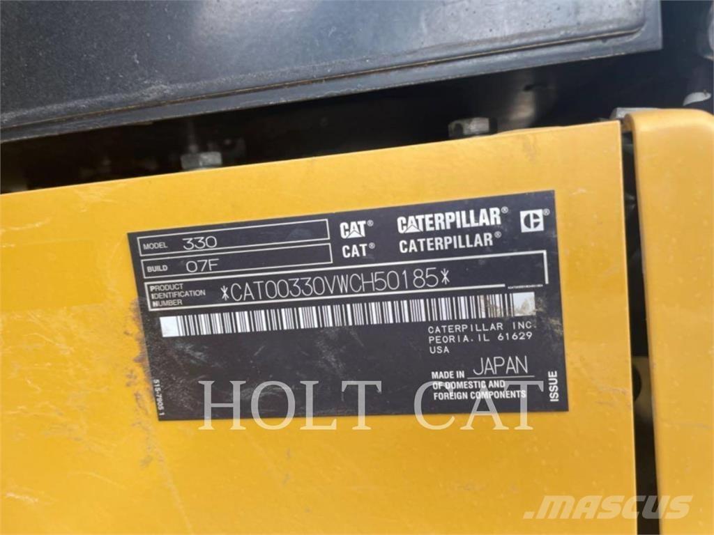 CAT 330 TC Bandgrävare