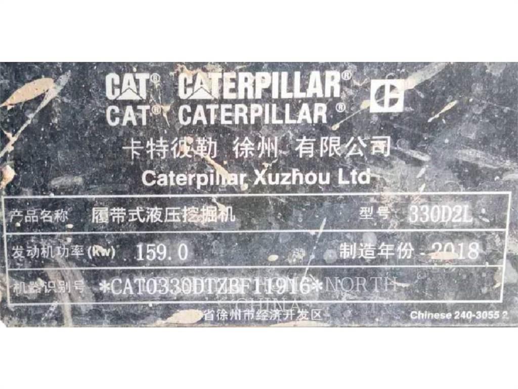 CAT 330D2L Bandgrävare
