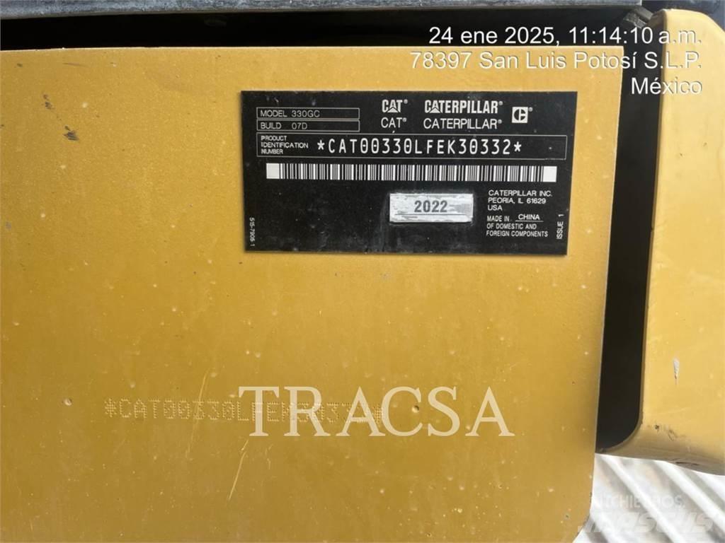 CAT 330GC Bandgrävare