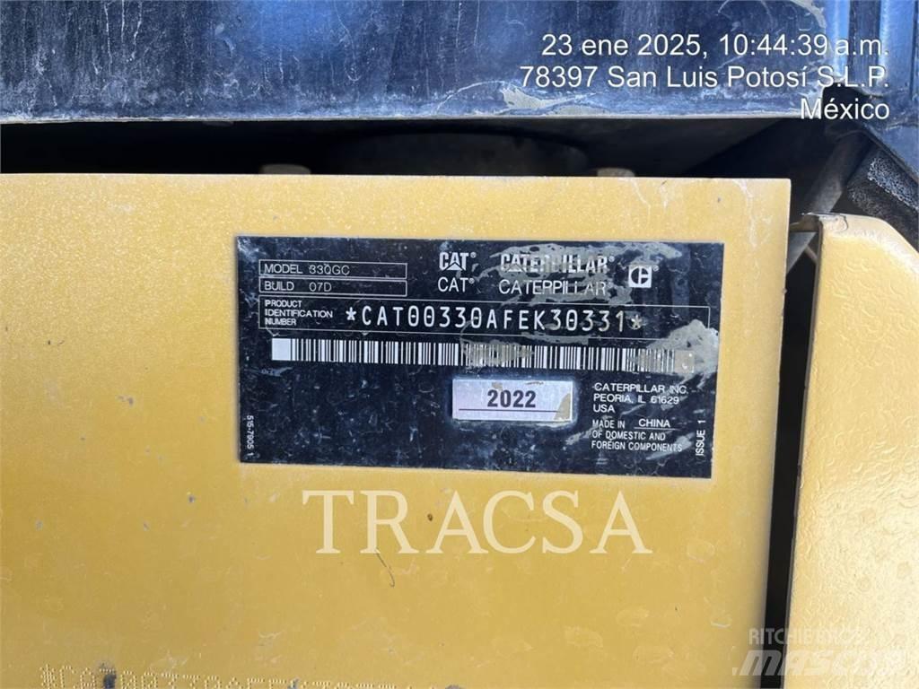CAT 330GC Bandgrävare