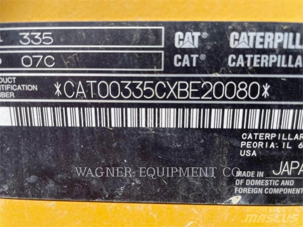 CAT 335 Bandgrävare
