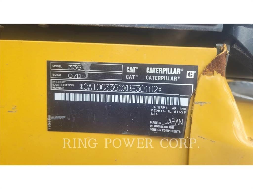 CAT 335QC Bandgrävare