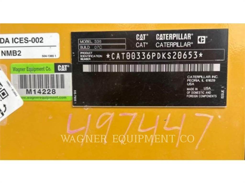 CAT 336 Bandgrävare