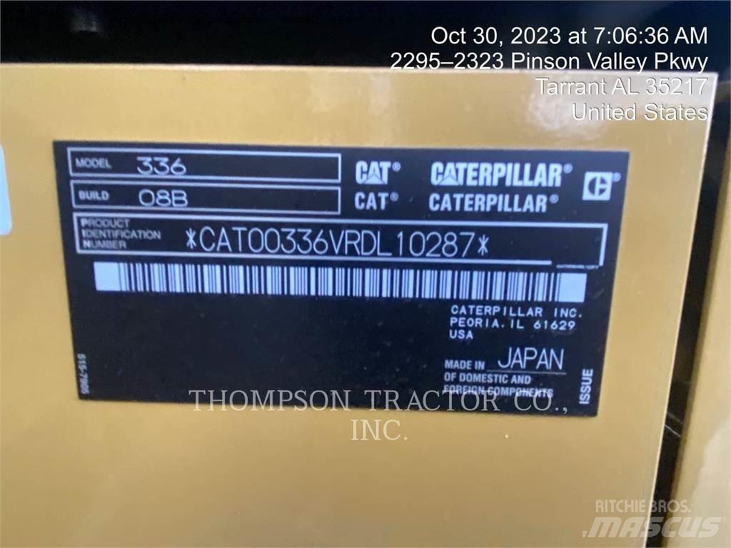 CAT 336 Bandgrävare