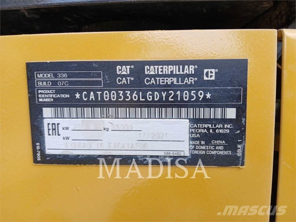 CAT 336 Bandgrävare