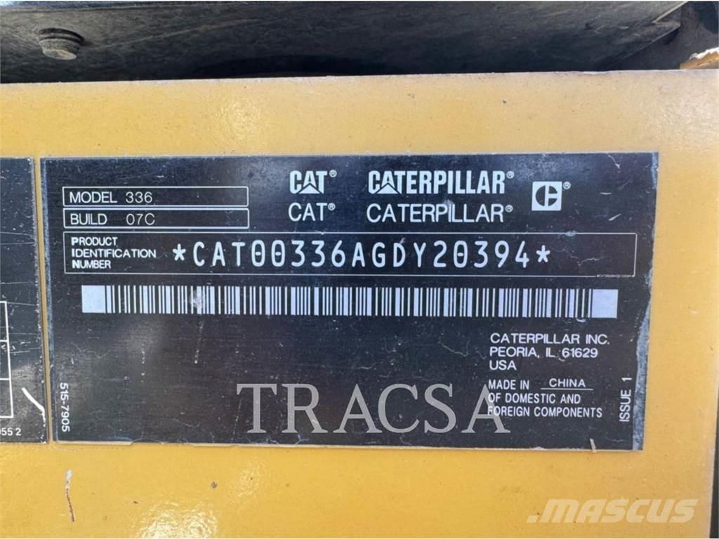 CAT 336 Bandgrävare