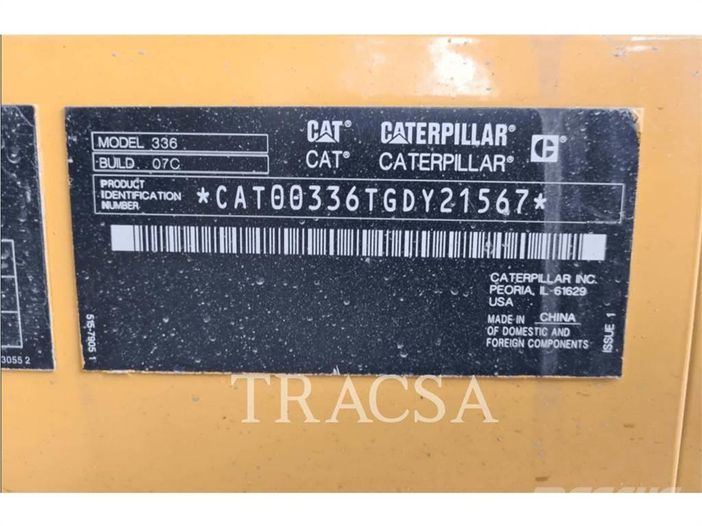 CAT 336 Bandgrävare