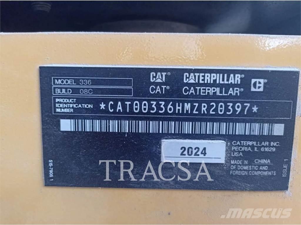 CAT 336 Bandgrävare