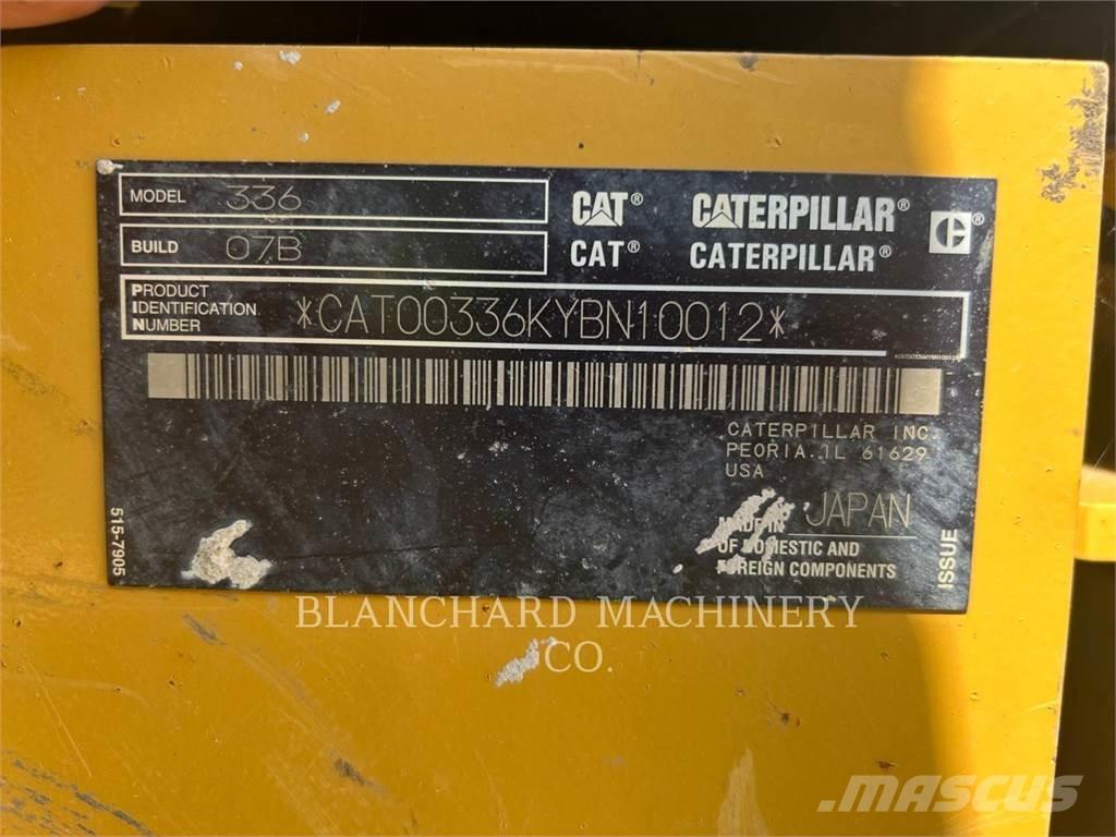 CAT 336 Bandgrävare