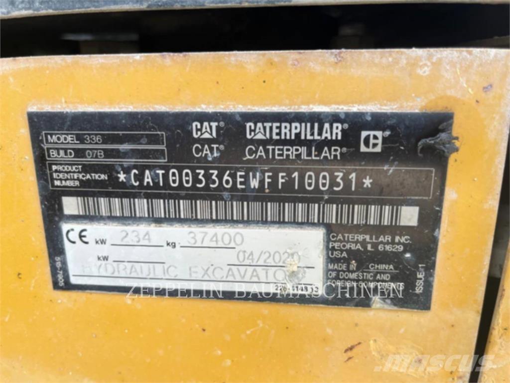 CAT 336-07B Bandgrävare