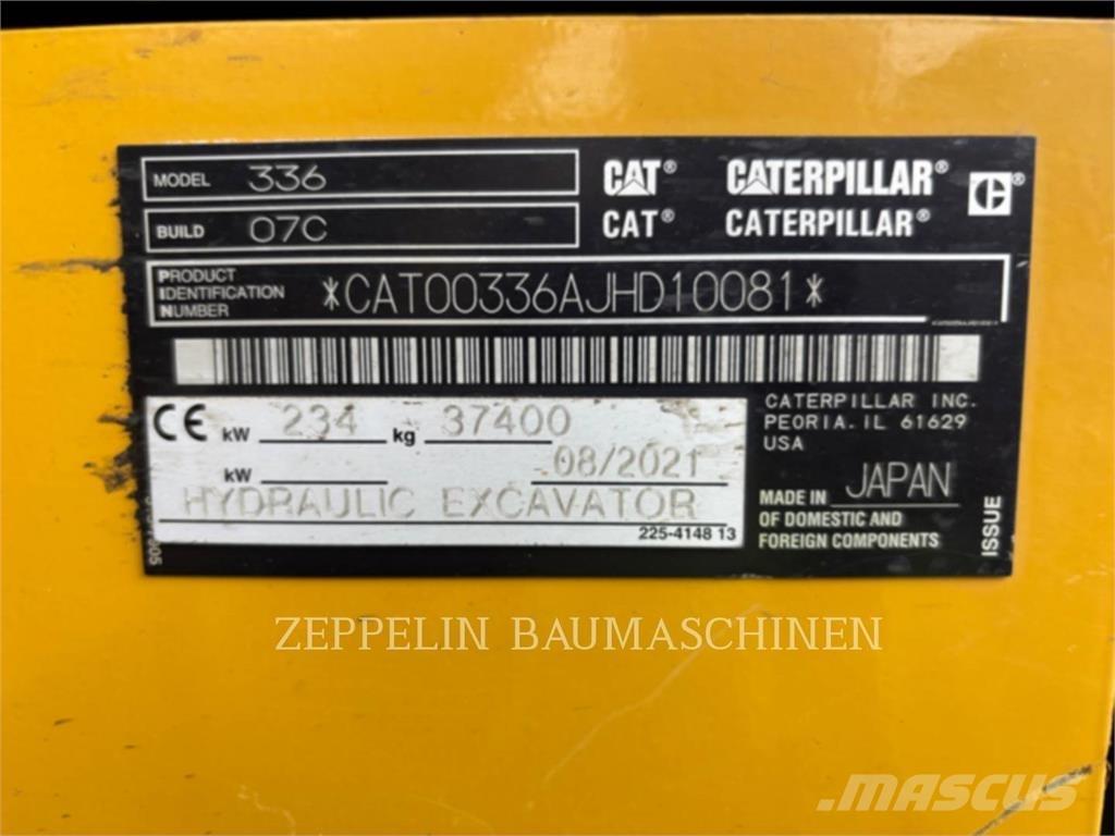 CAT 336-07C Bandgrävare
