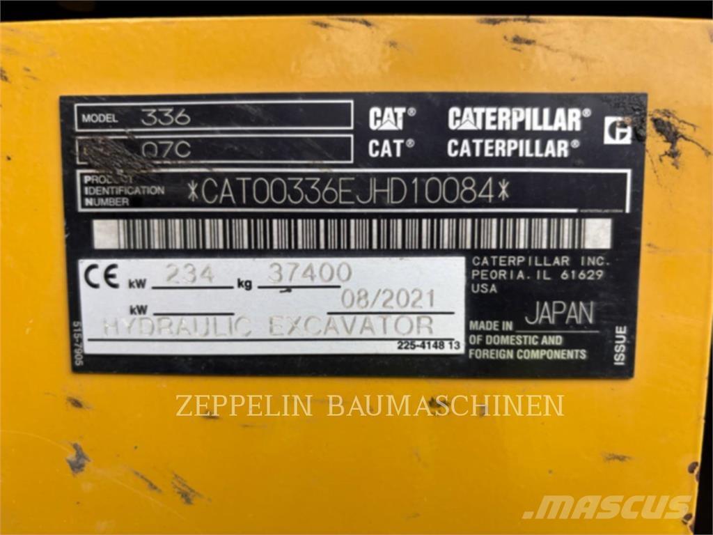 CAT 336-07C Bandgrävare