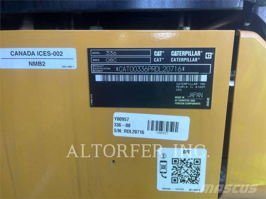 CAT 336-08 Bandgrävare