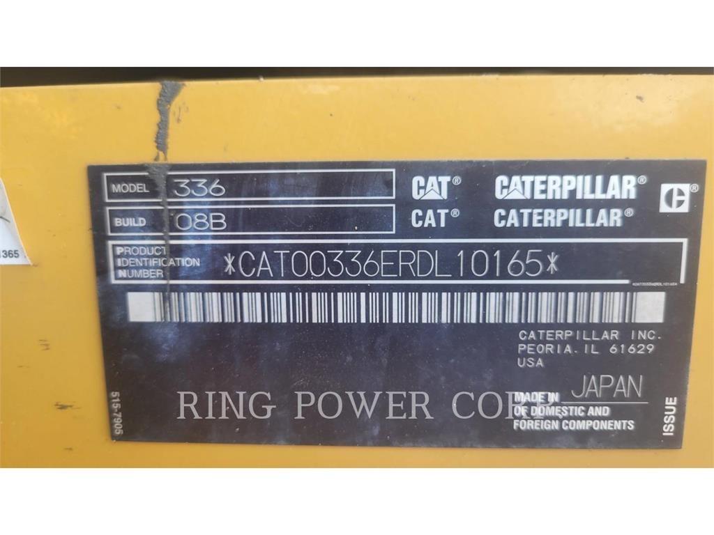 CAT 336-08 Bandgrävare