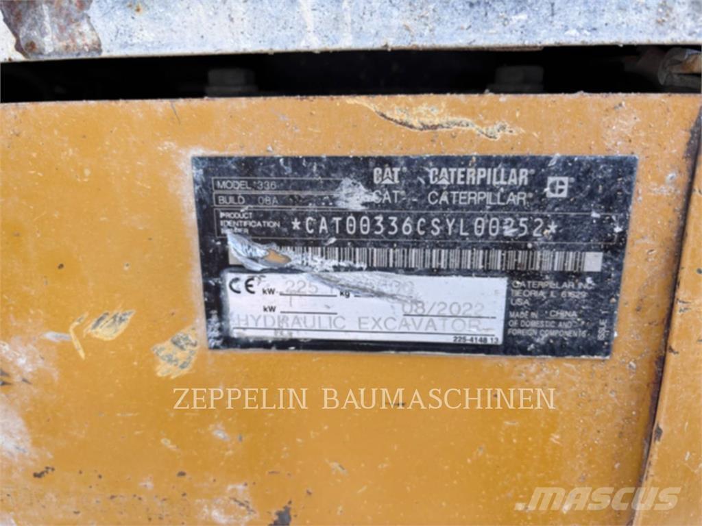 CAT 336-08 Bandgrävare