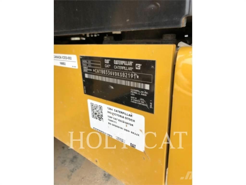 CAT 336 10 TC Bandgrävare