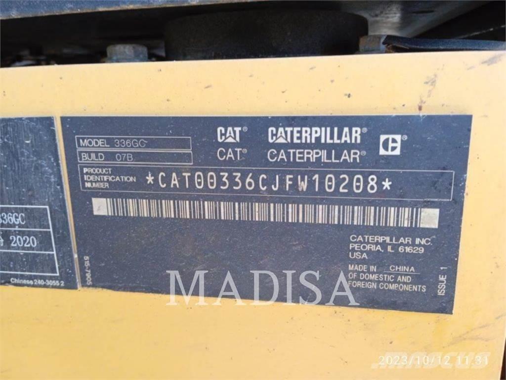 CAT 336 GC Bandgrävare