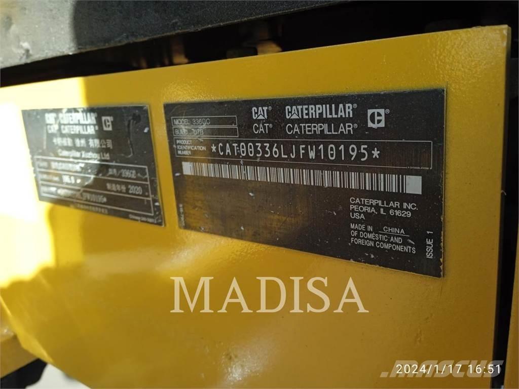 CAT 336 GC Bandgrävare