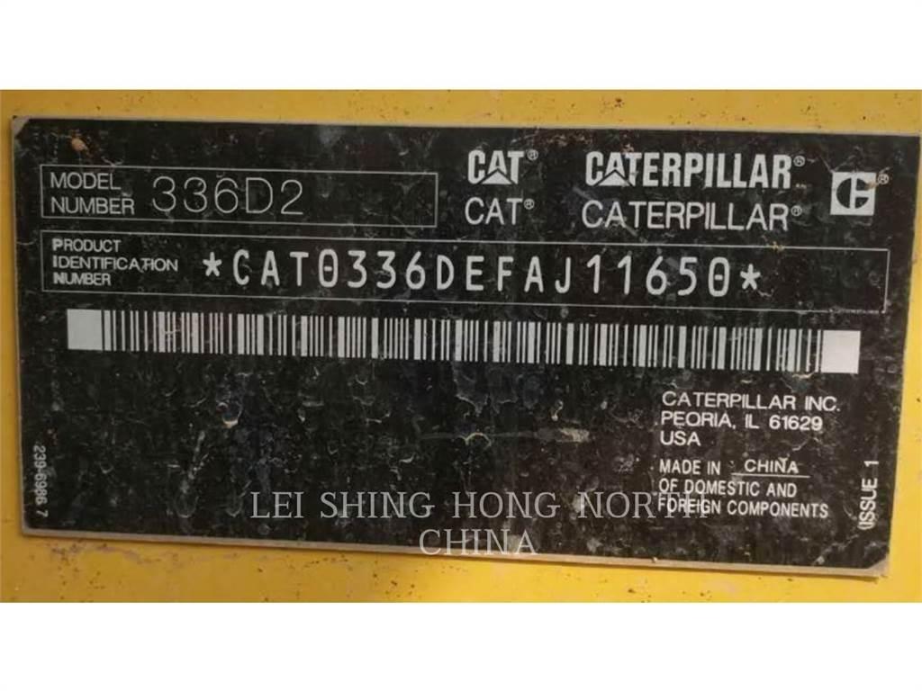 CAT 336D2 Bandgrävare