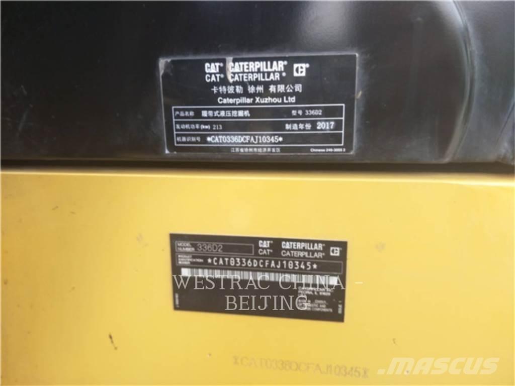 CAT 336D2 Bandgrävare
