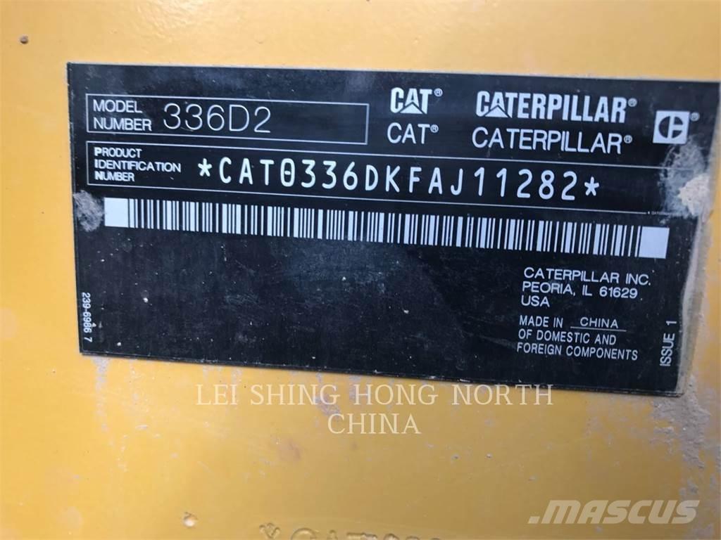 CAT 336D2 Bandgrävare