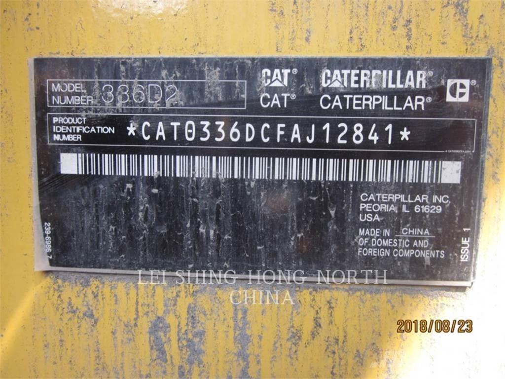 CAT 336D2 Bandgrävare