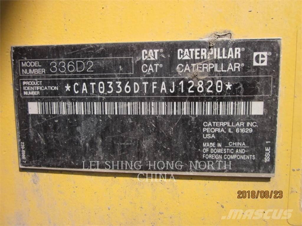 CAT 336D2 Bandgrävare